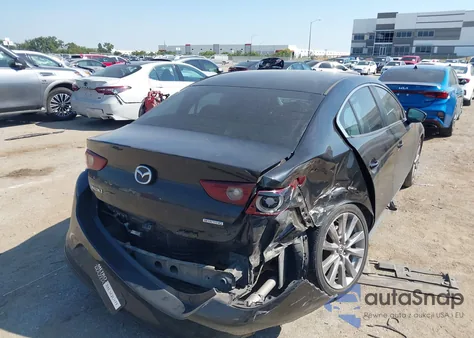 2022 Mazda Mazda3 Select z USA, uszkodzony, nr VIN 3MZBPABL1NM301251